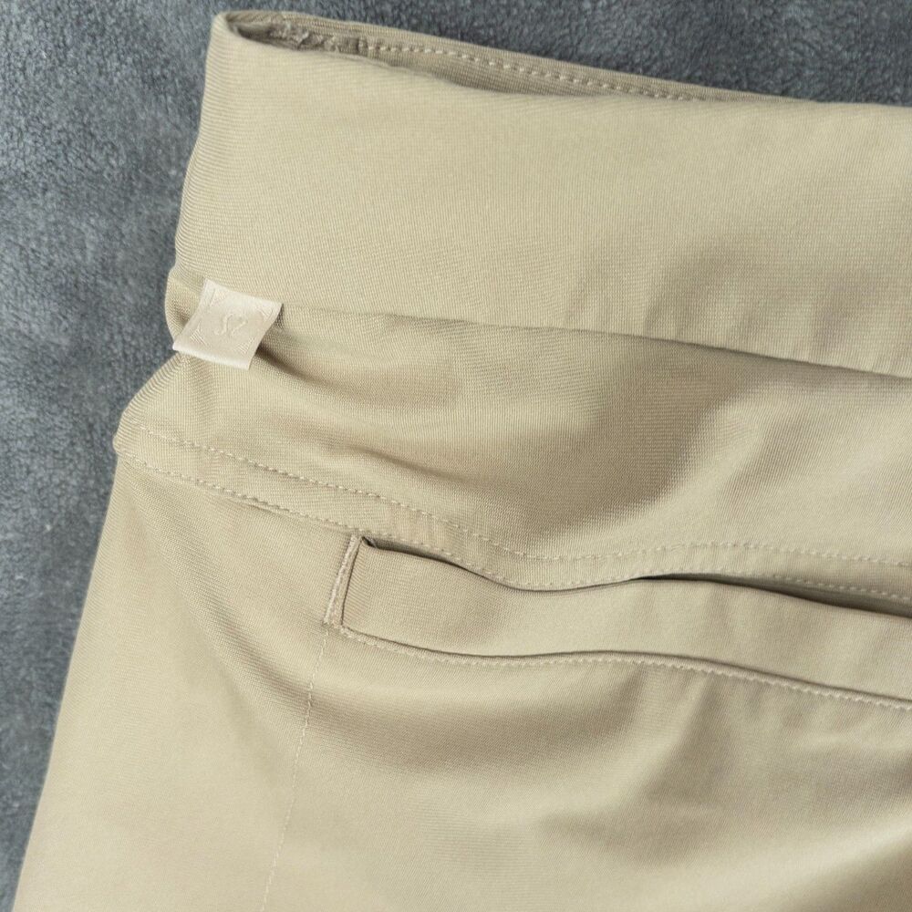 lululemon athletica Men's Flat Front Shorts in Light Khaki